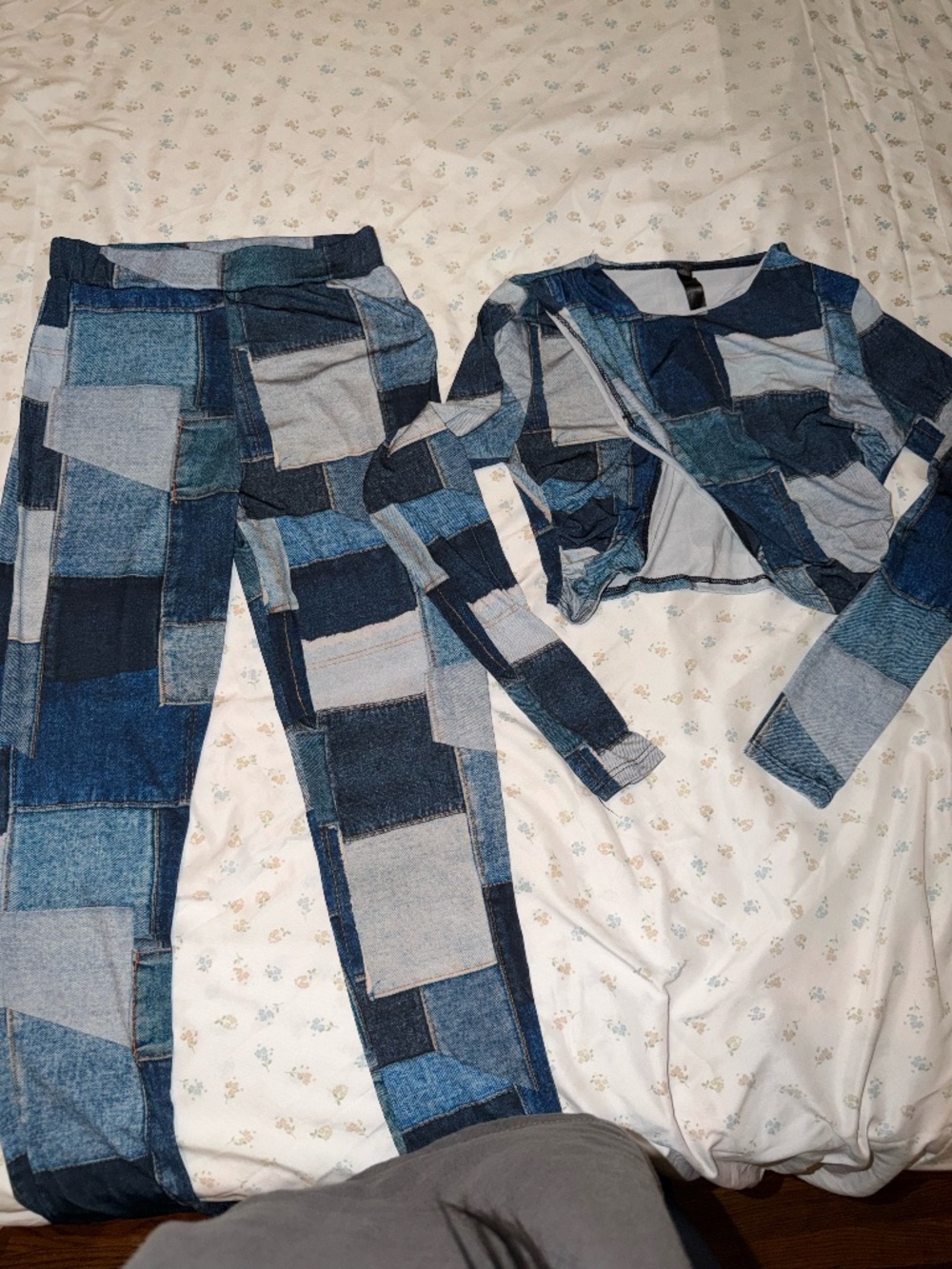 Denim print set!!